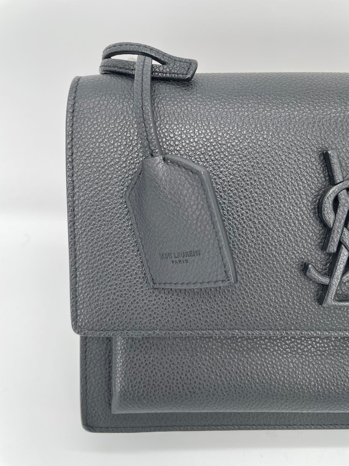 Preloved Saint Laurent Sunset Shoulder Bag, Medium
