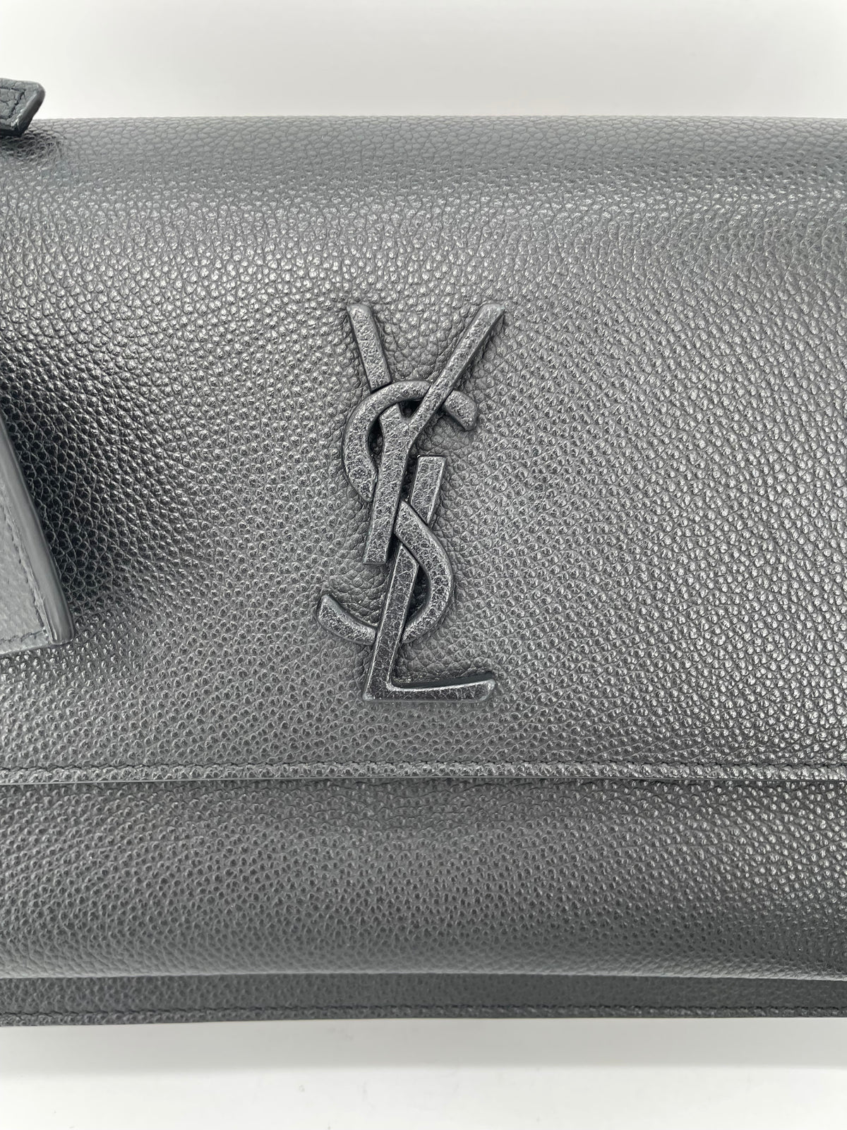 Preloved Saint Laurent Sunset Shoulder Bag, Medium