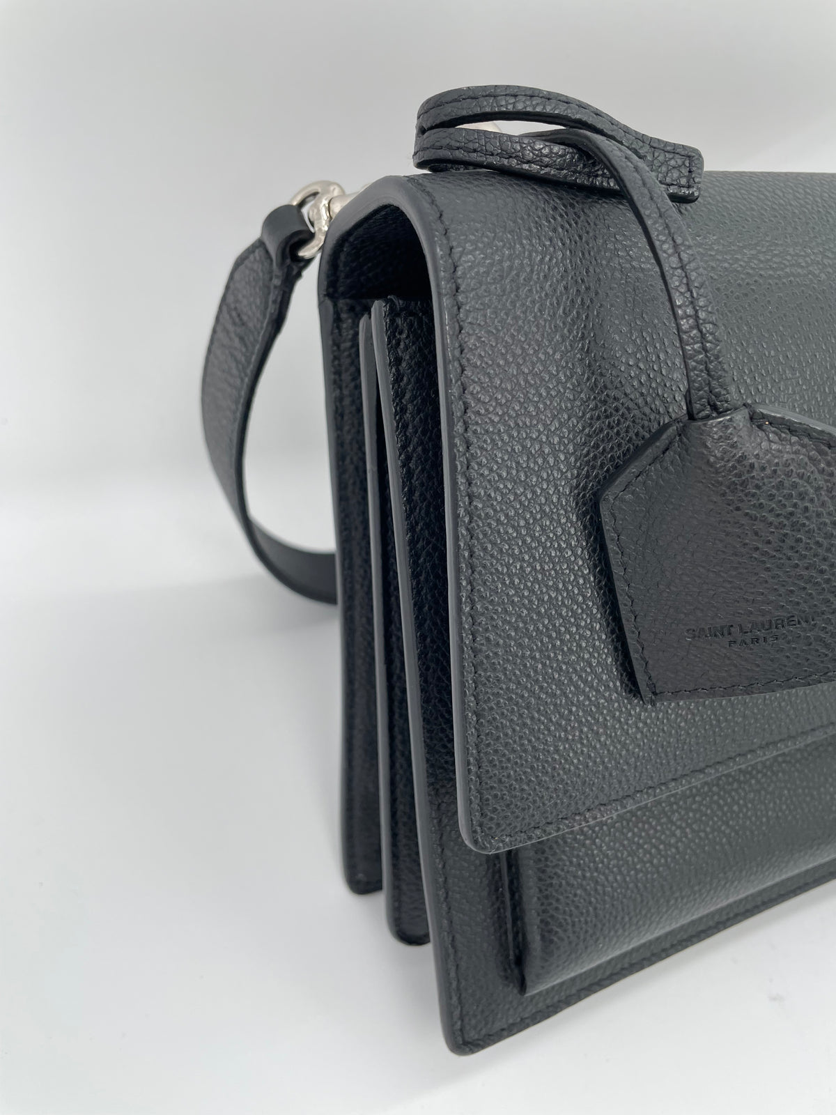 Preloved Saint Laurent Sunset Shoulder Bag, Medium