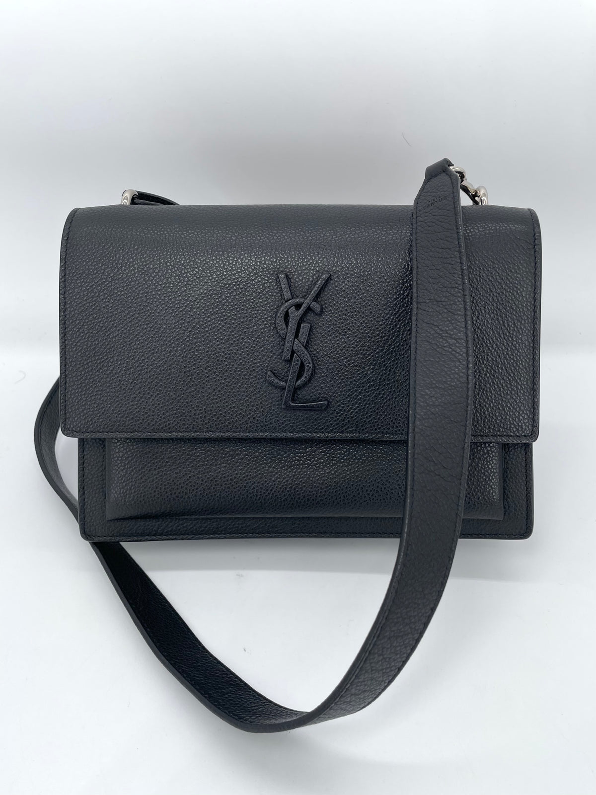 Preloved Saint Laurent Sunset Shoulder Bag, Medium