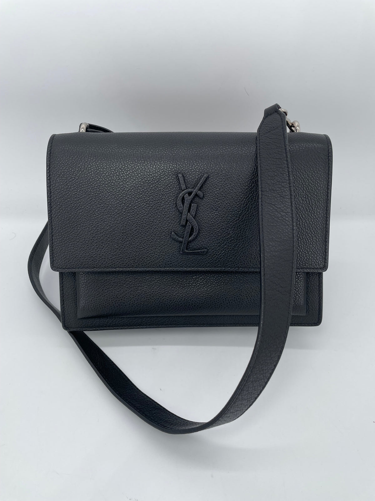 Preloved Saint Laurent Sunset Shoulder Bag, Medium