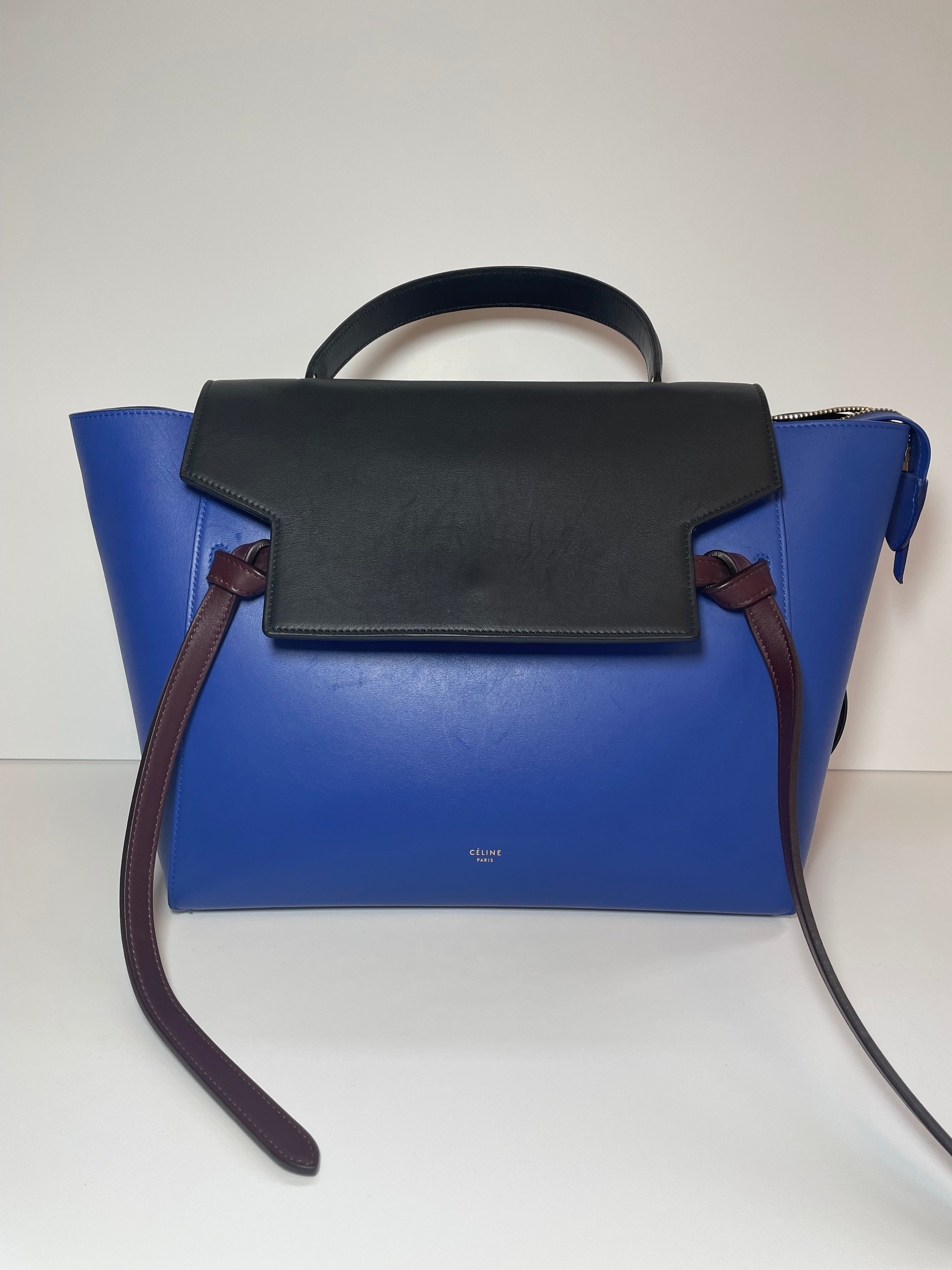 Mini blue clearance bag