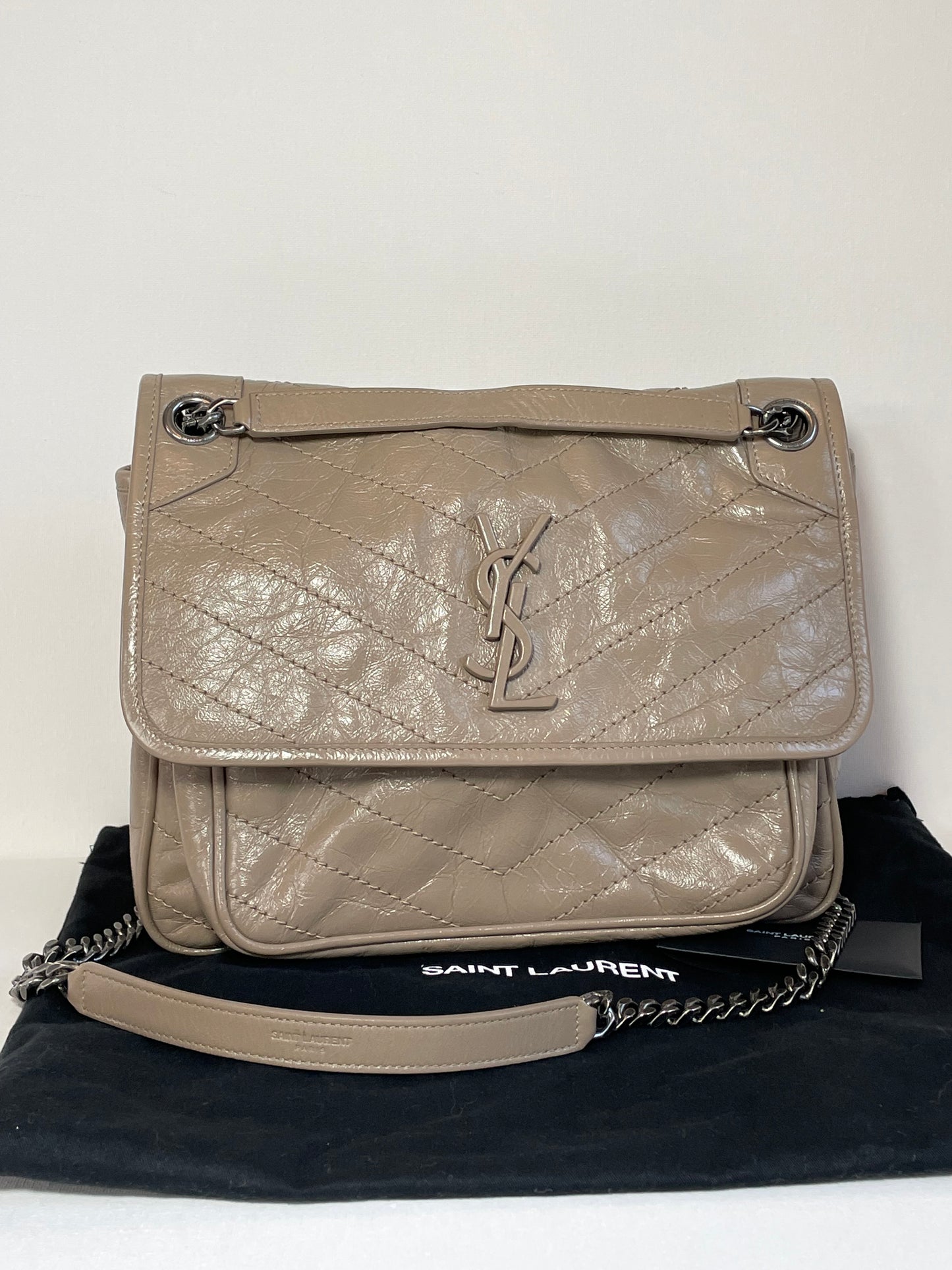 Preloved Saint Laurent Niki Shoulder Bag, Medium