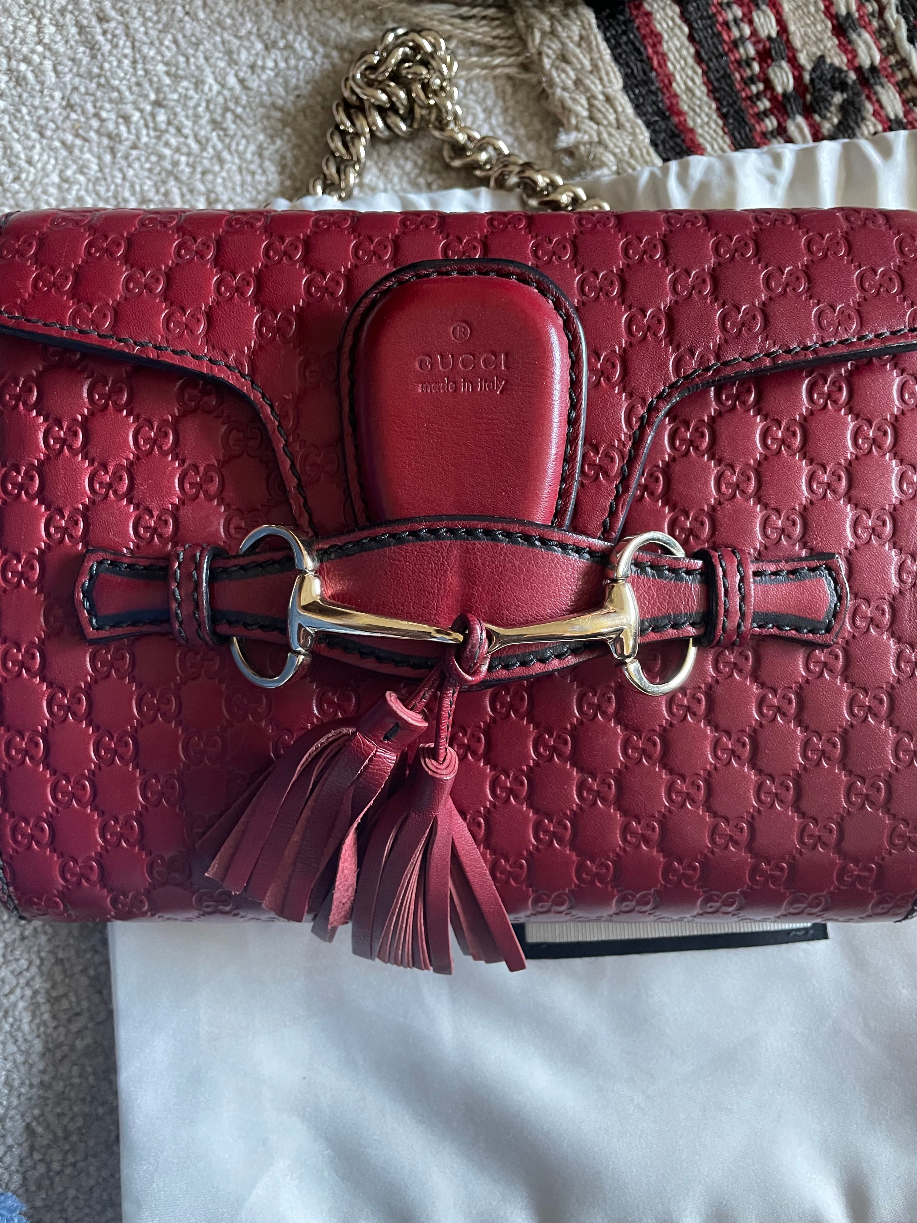 Preloved Gucci Microguccissima Emily Bag Mini