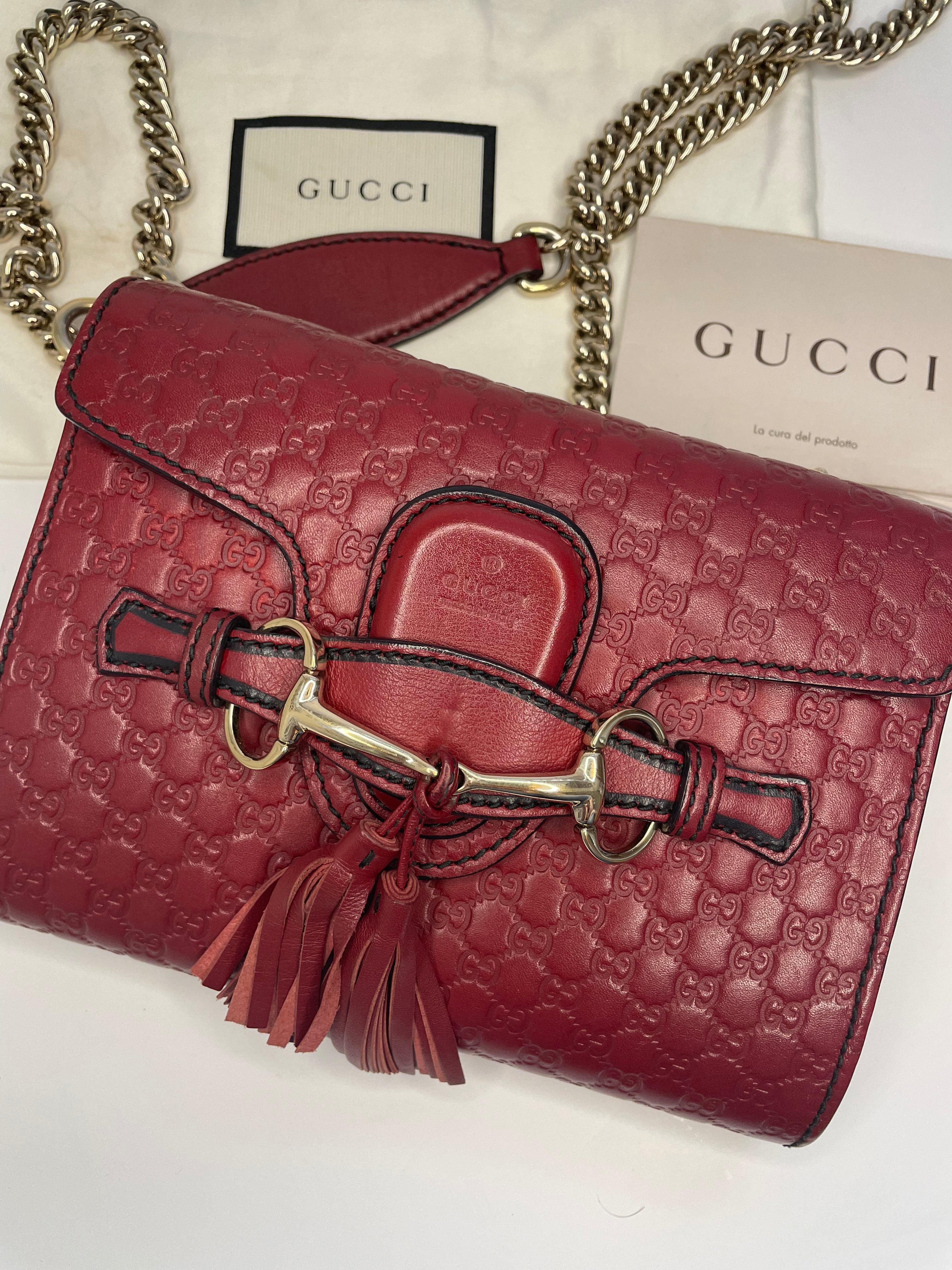 Gucci emily microguccissima sale