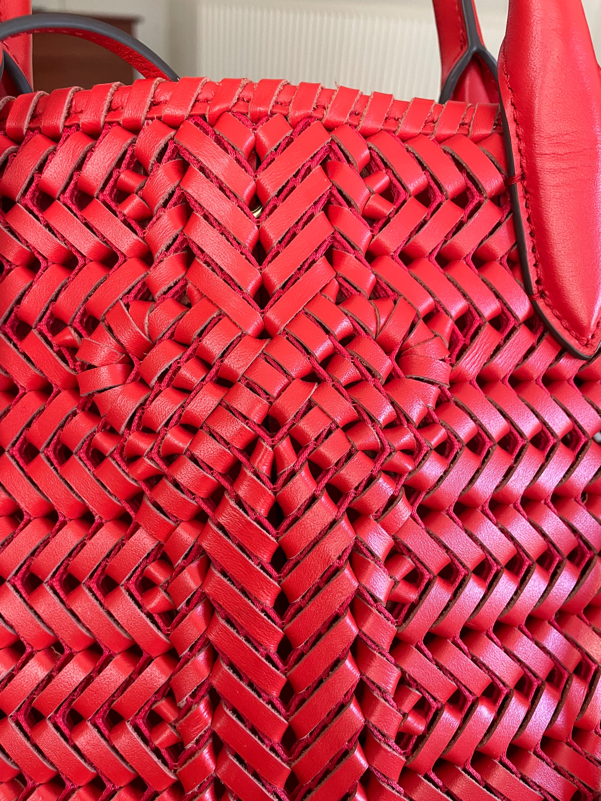 Preloved Anya Hindmarch Mini Neeson Tote Carry Kind