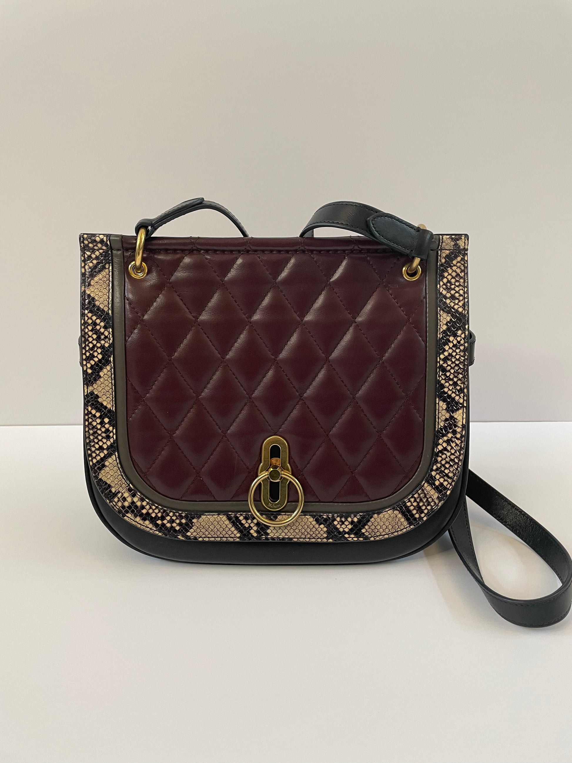 Pre Loved Valentino V-Ring Flap Crossbody